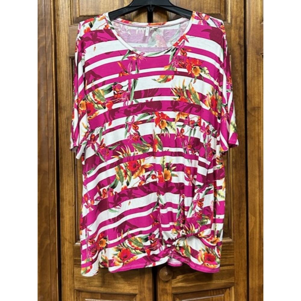 Cato est. 1946 Stripes and Florals in Bright Colors